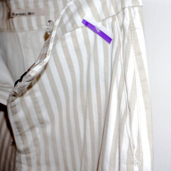 Rachel Roy Stripe Wide Leg Sz.4 - Picture 4 of 8